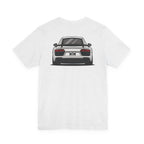 Audi R8 Alpine White Tee — Short Sleeve Car Fan Shirt