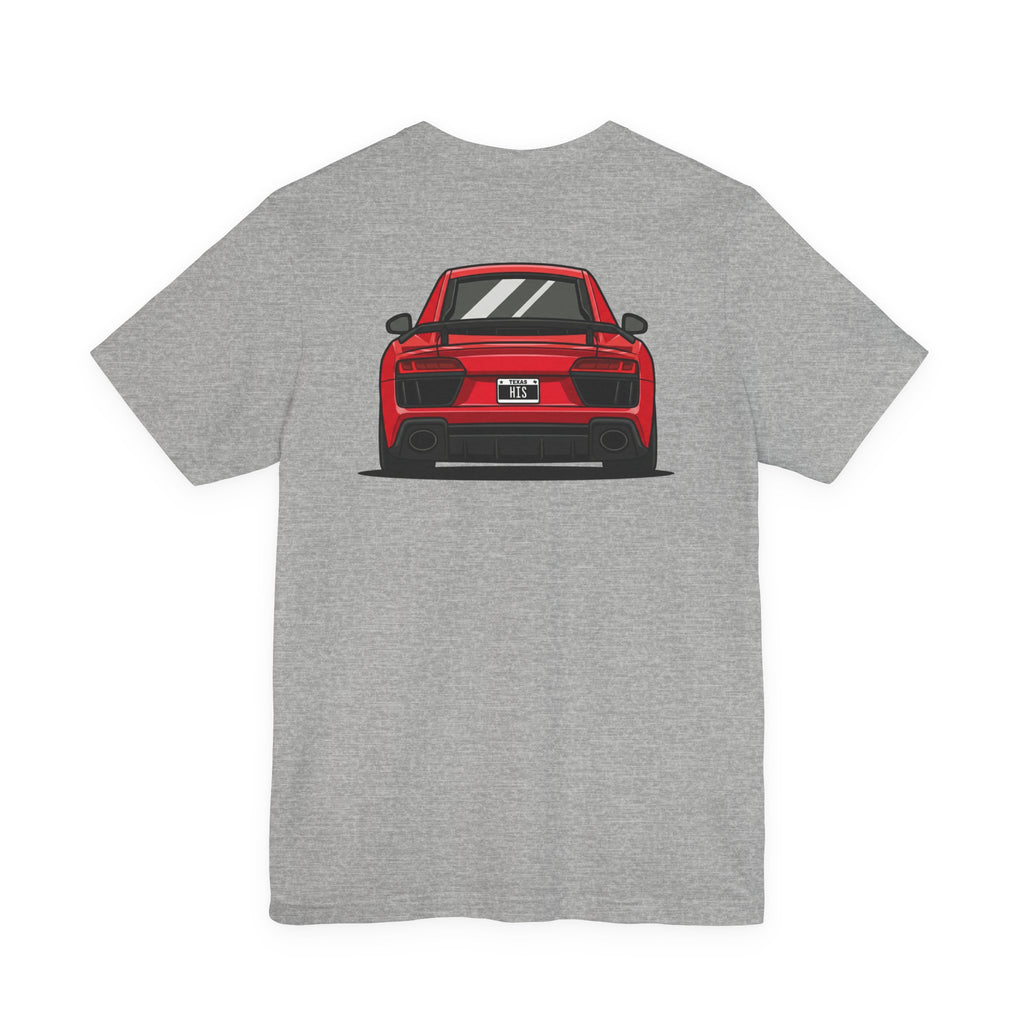 Brilliant Red R8 (His) Short Sleeve Tee
