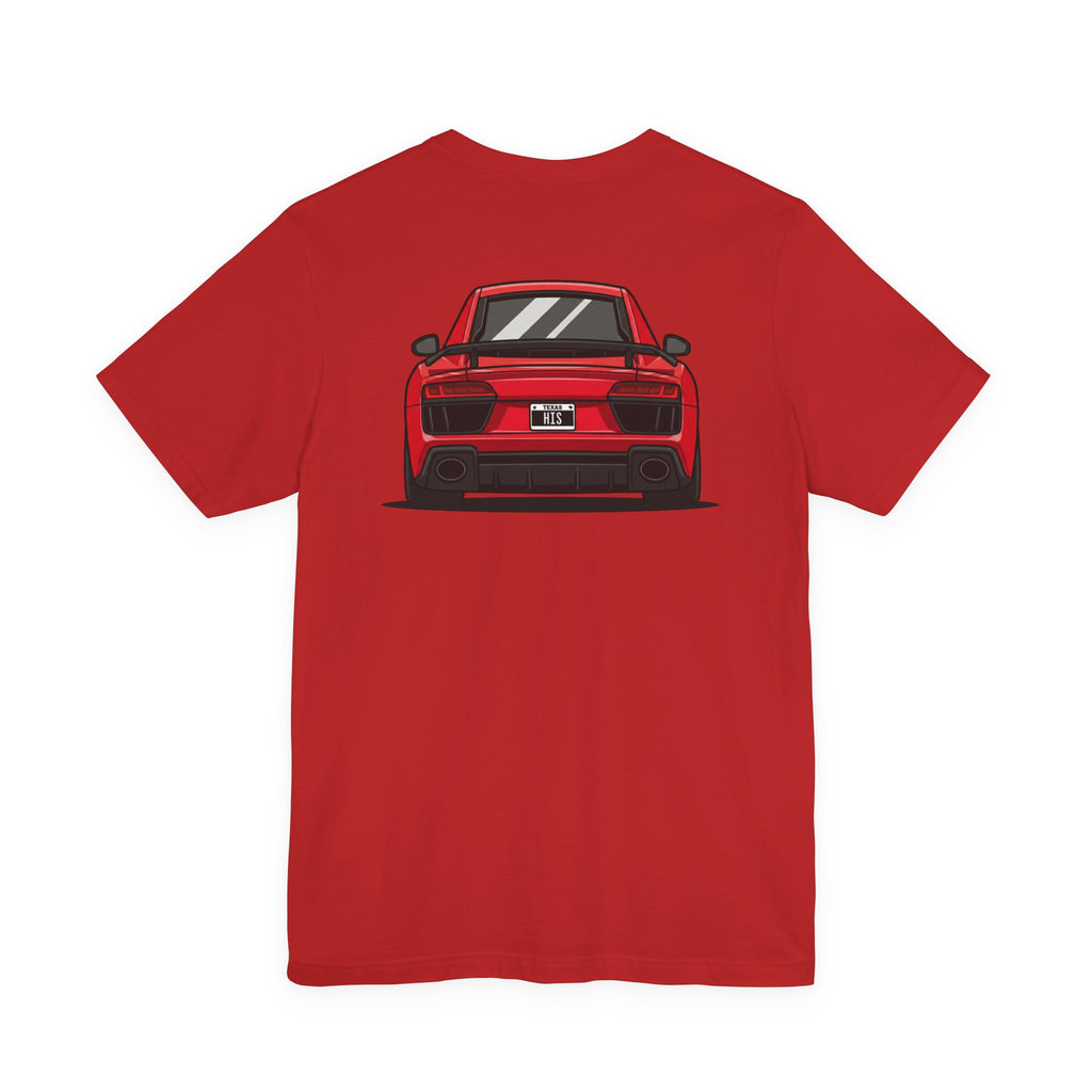 Brilliant Red R8 (His) Short Sleeve Tee