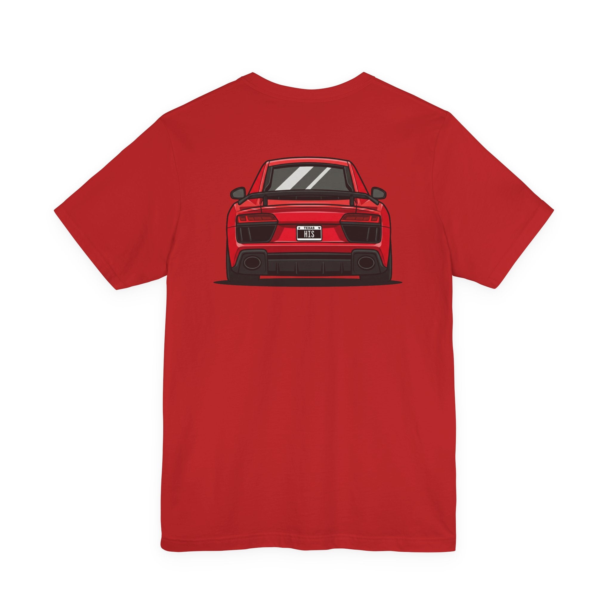 Brilliant Red R8 (His) Short Sleeve Tee