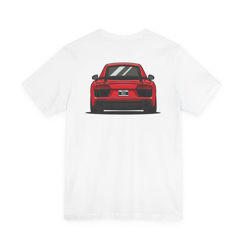 Audi R8 Brilliant Red Tee