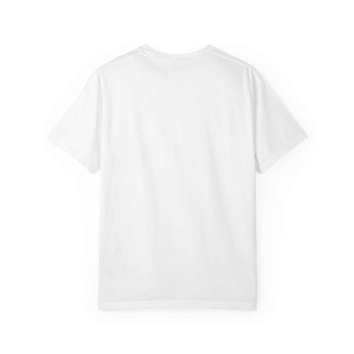 Vintage Coupe Car Tee in White, plain back