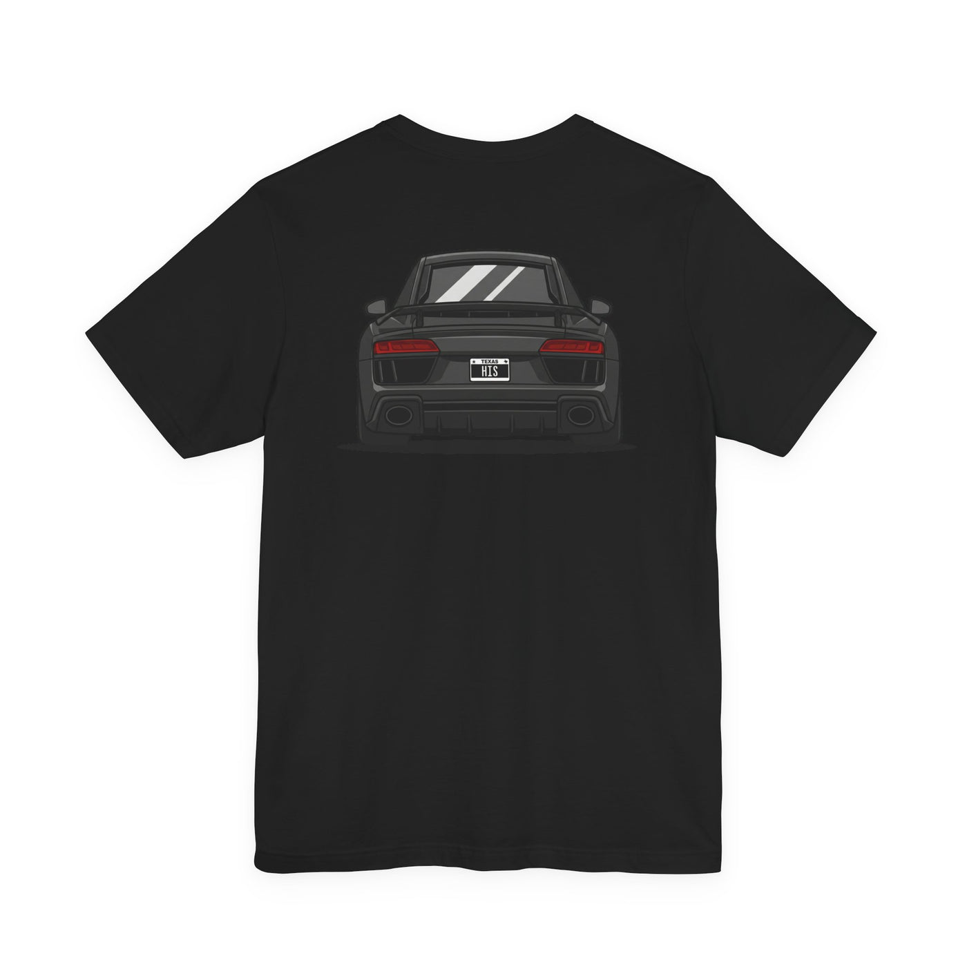 Brilliant Black V10 Supercar Tee